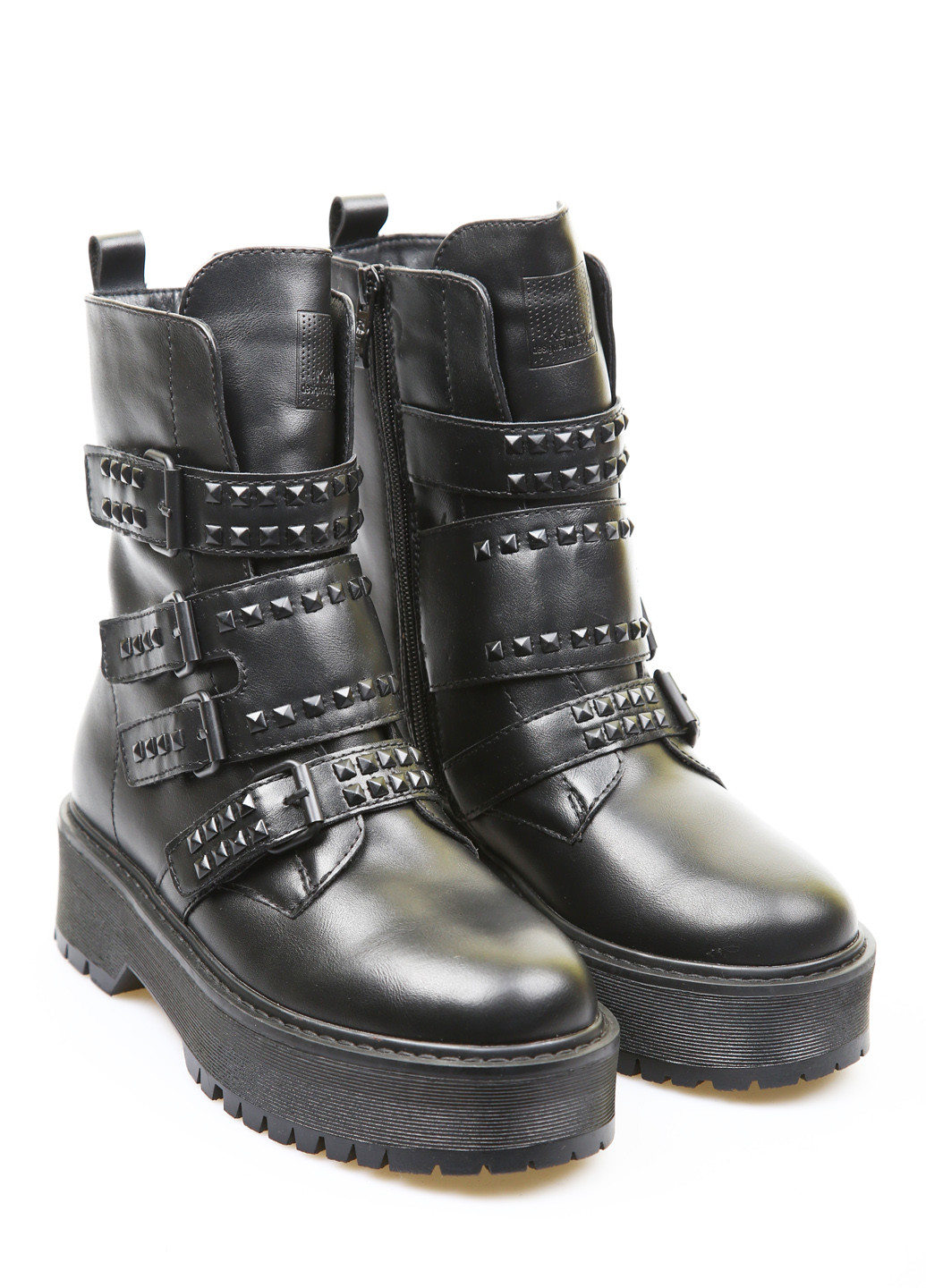 Зимние ботинки Keddo с шипами, с пряжкой из искусственной кожи