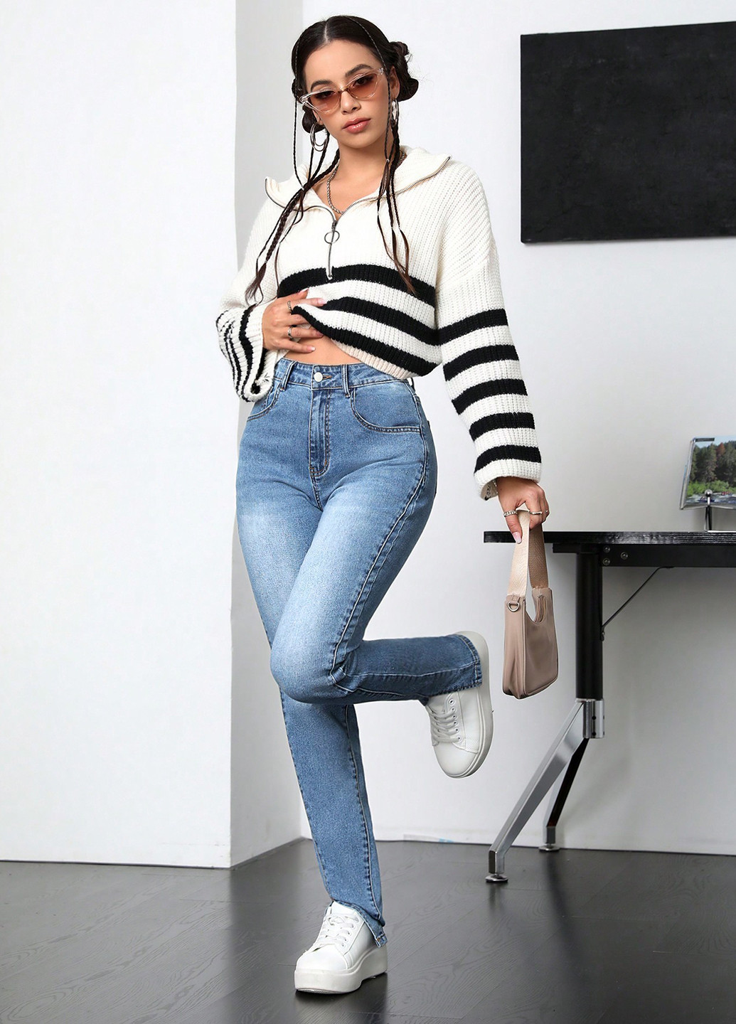 Джинсы SHEIN - (316554613)