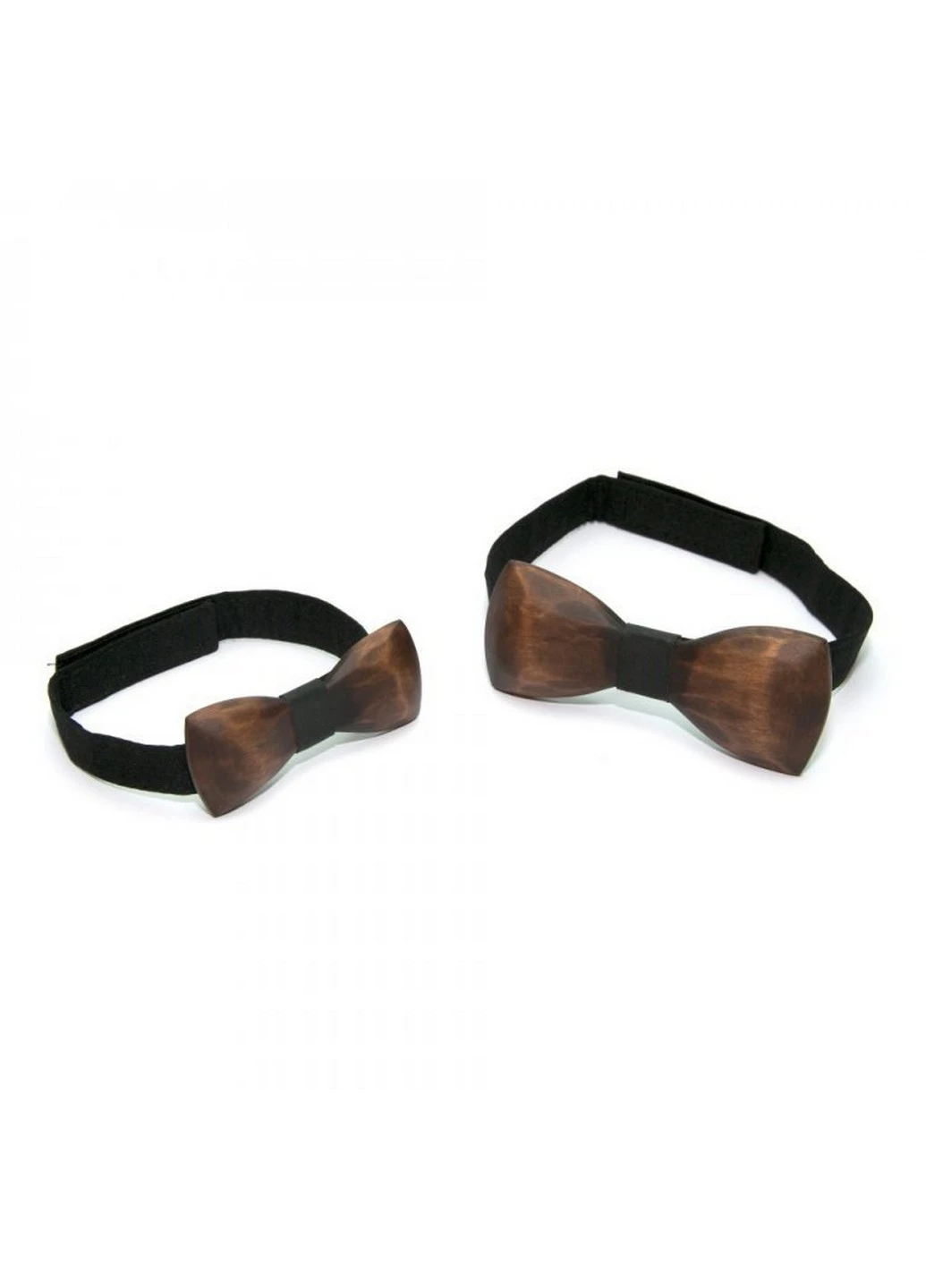 Комплект дерев'яних метеликів для сина та батька 3,5-4х9-12 см Gofin wood (219981540)