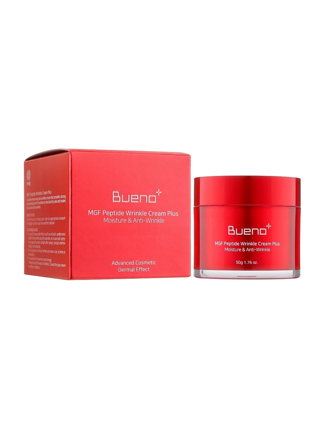 Bueno Омолоджуючий крем з пептидами MGF Peptide Wrinkle Cream Plus 50 мл — Крем, (252906170)