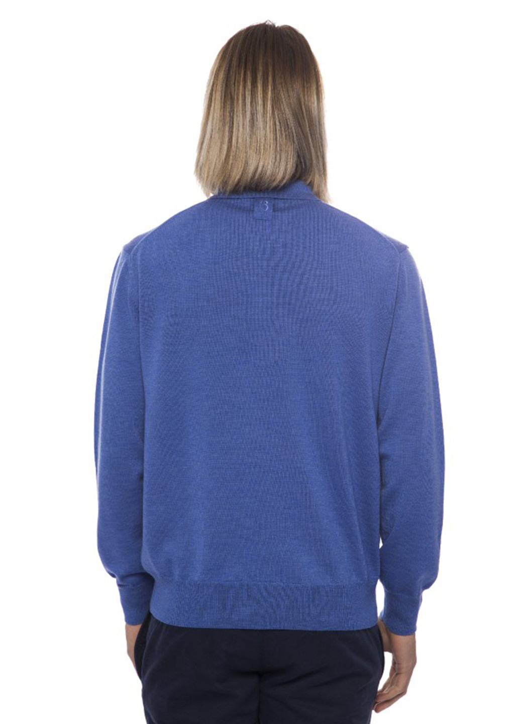 Синий демисезонный свитер Billionaire