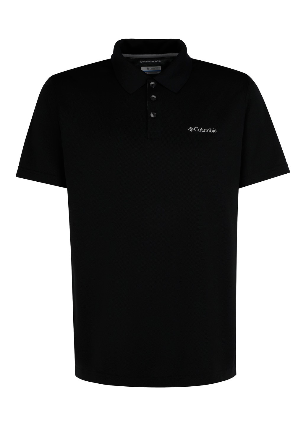 Черная футболка-1772055-010 m рубашка-поло мужская utilizer™ polo черный р.m для мужчин Columbia