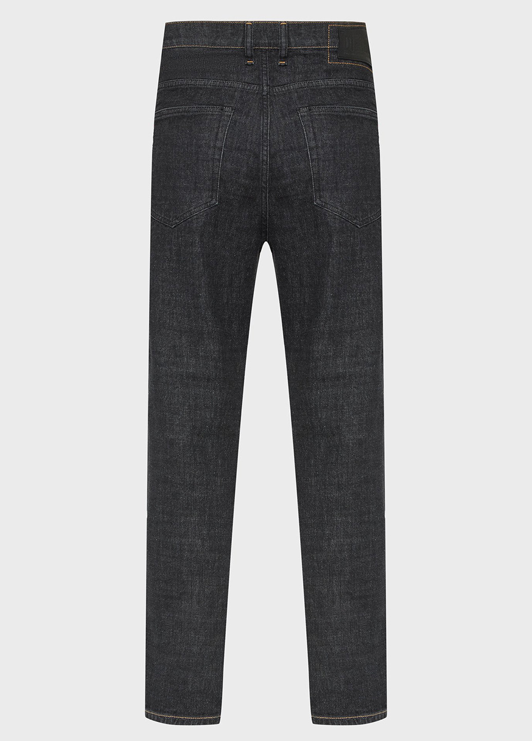 Черные демисезонные прямые джинсы Diesel