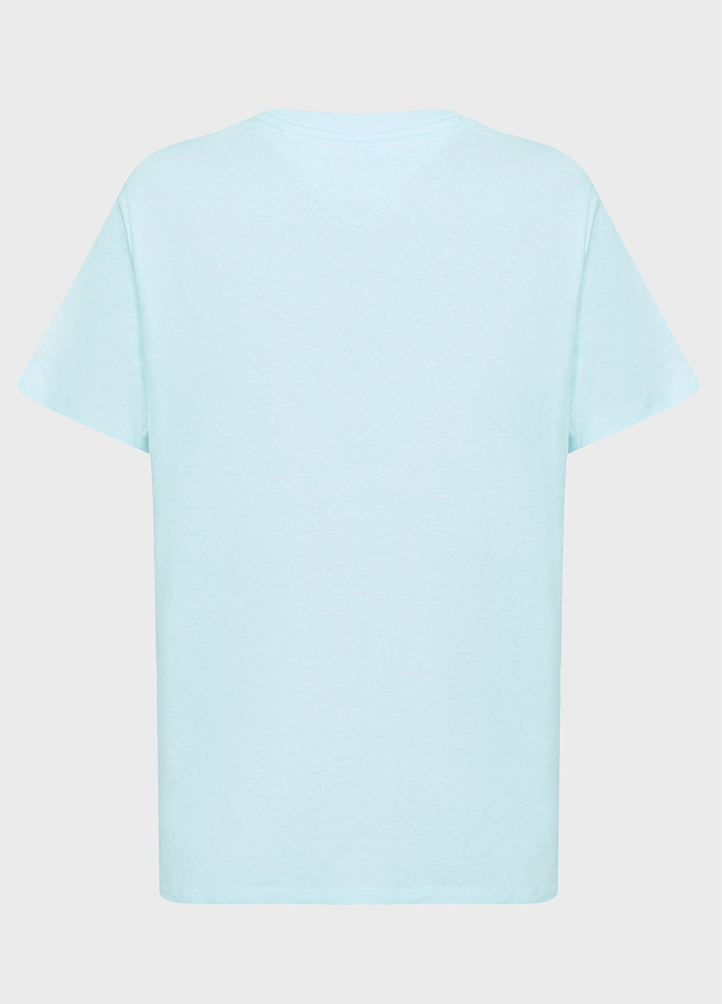 Светло-голубая летняя футболка Tommy Jeans