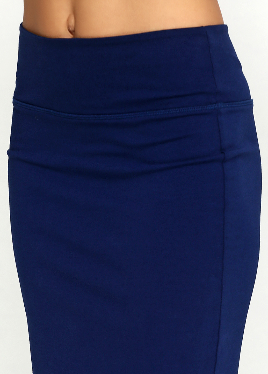 Темно-синяя кэжуал однотонная юбка Kaffe мини