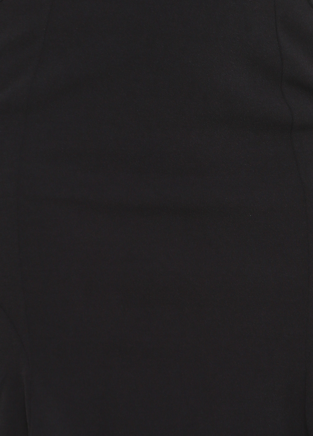 Темно-серая кэжуал однотонная юбка Sassofono а-силуэта (трапеция)
