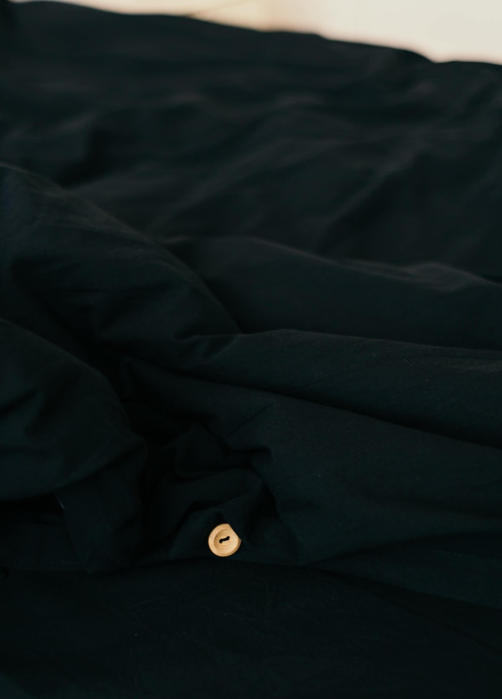 Комплект белья из вареного хлопка Black (евро) Leglo (253876232)