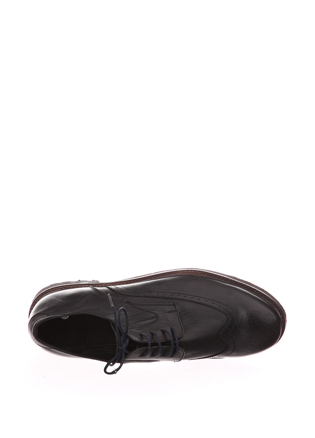 Черные кэжуал туфли Rule на шнурках