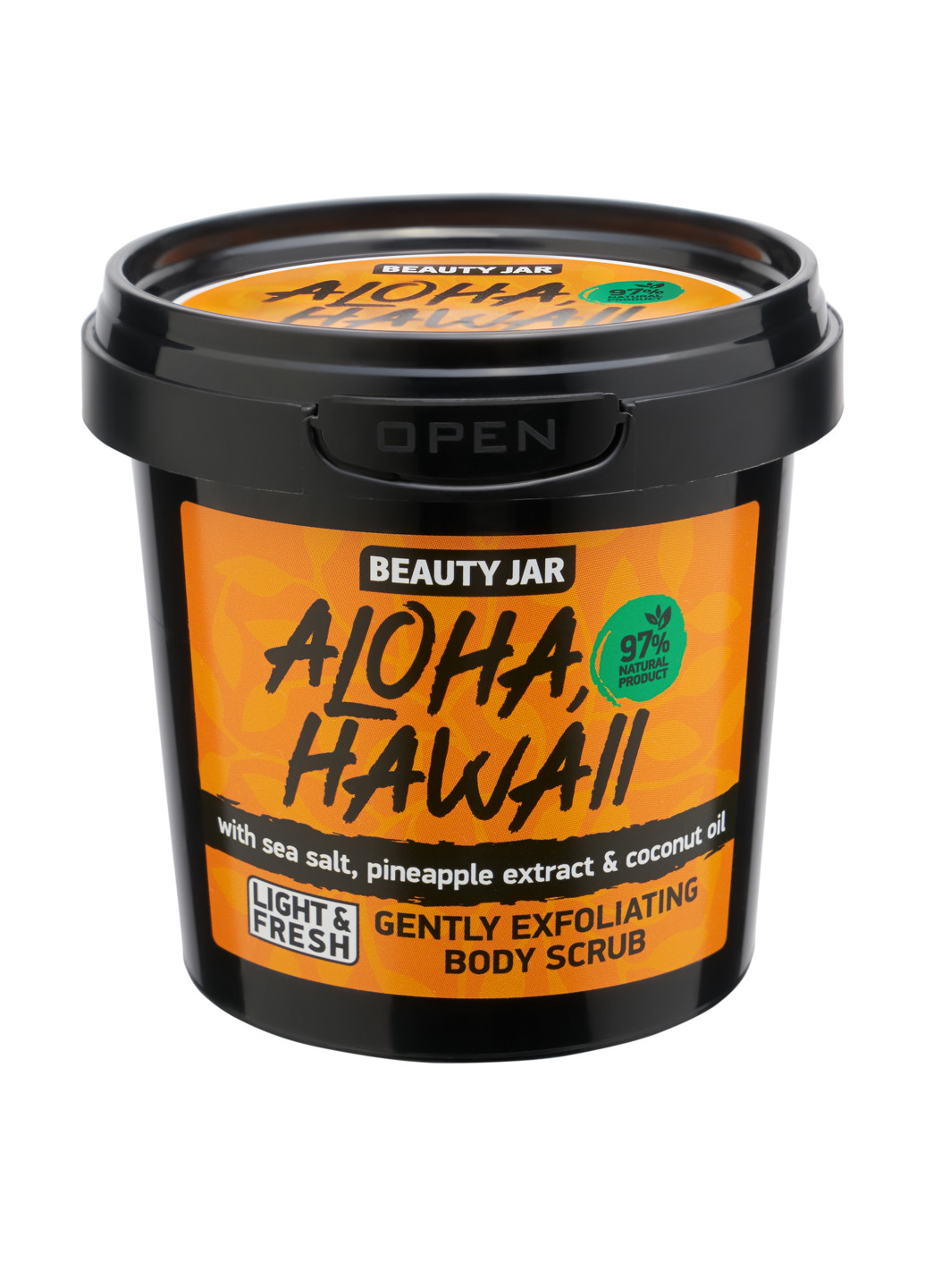 Скраб для тіла aloha, hawaii, 200 г Beauty Jar (155109760)