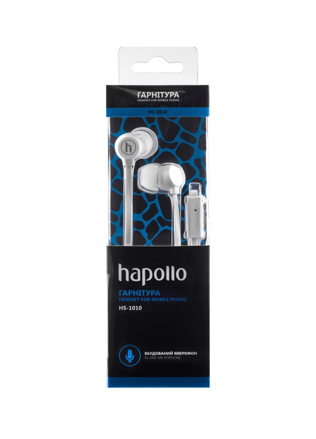 Наушники Hapollo hs-1010 белый (135029143)