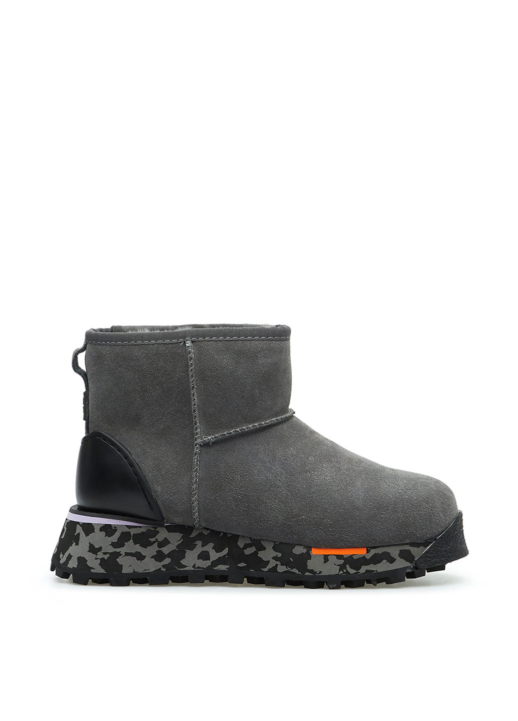 Зимние ботинки PRPY с логотипом из натуральной замши