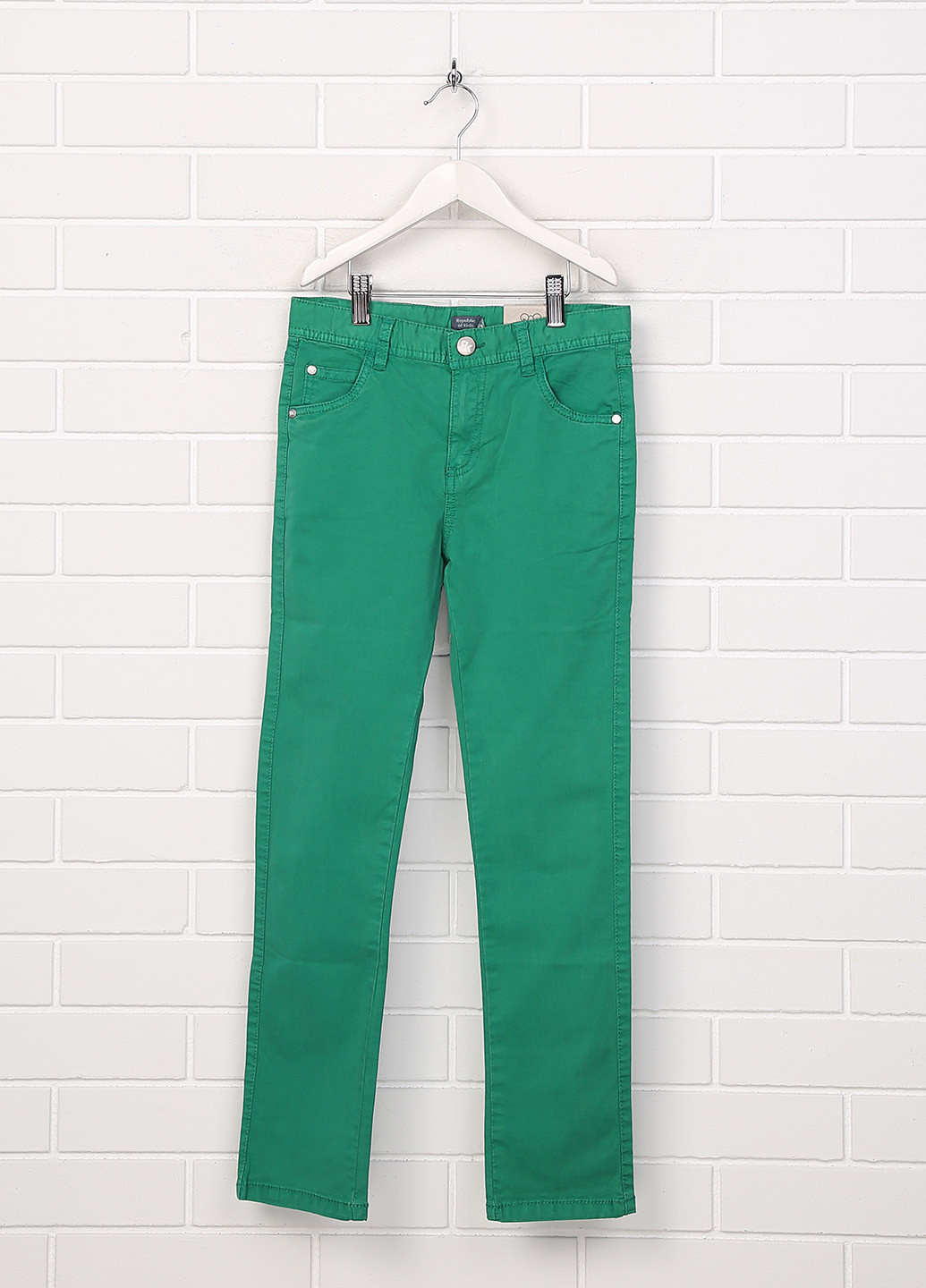 Зеленые кэжуал летние брюки прямые Canada House
