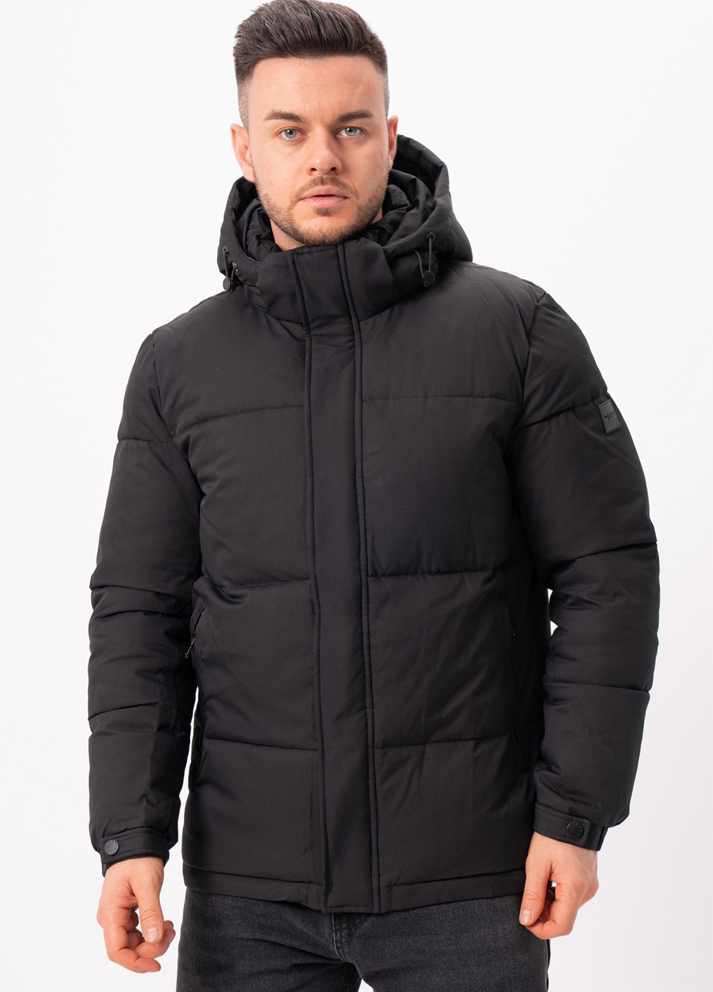 Черная зимняя куртка Trend Collection