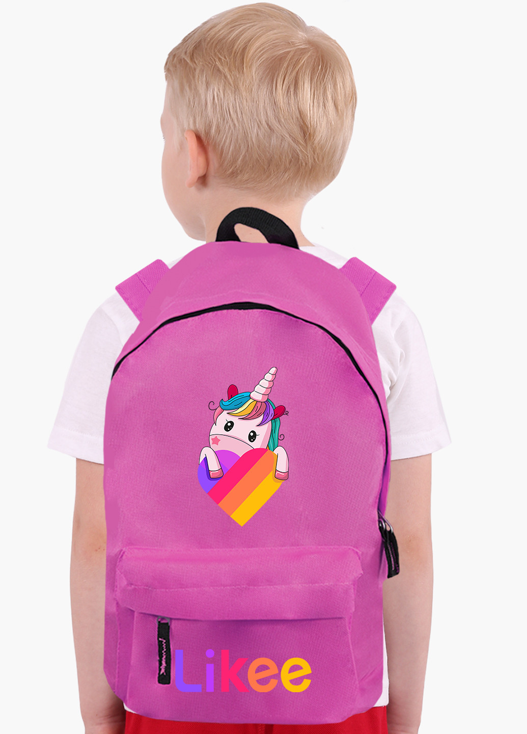 Детский рюкзак Лайки Єдиноріг (Likee Unicorn) (9263-1597) MobiPrint (217374729)