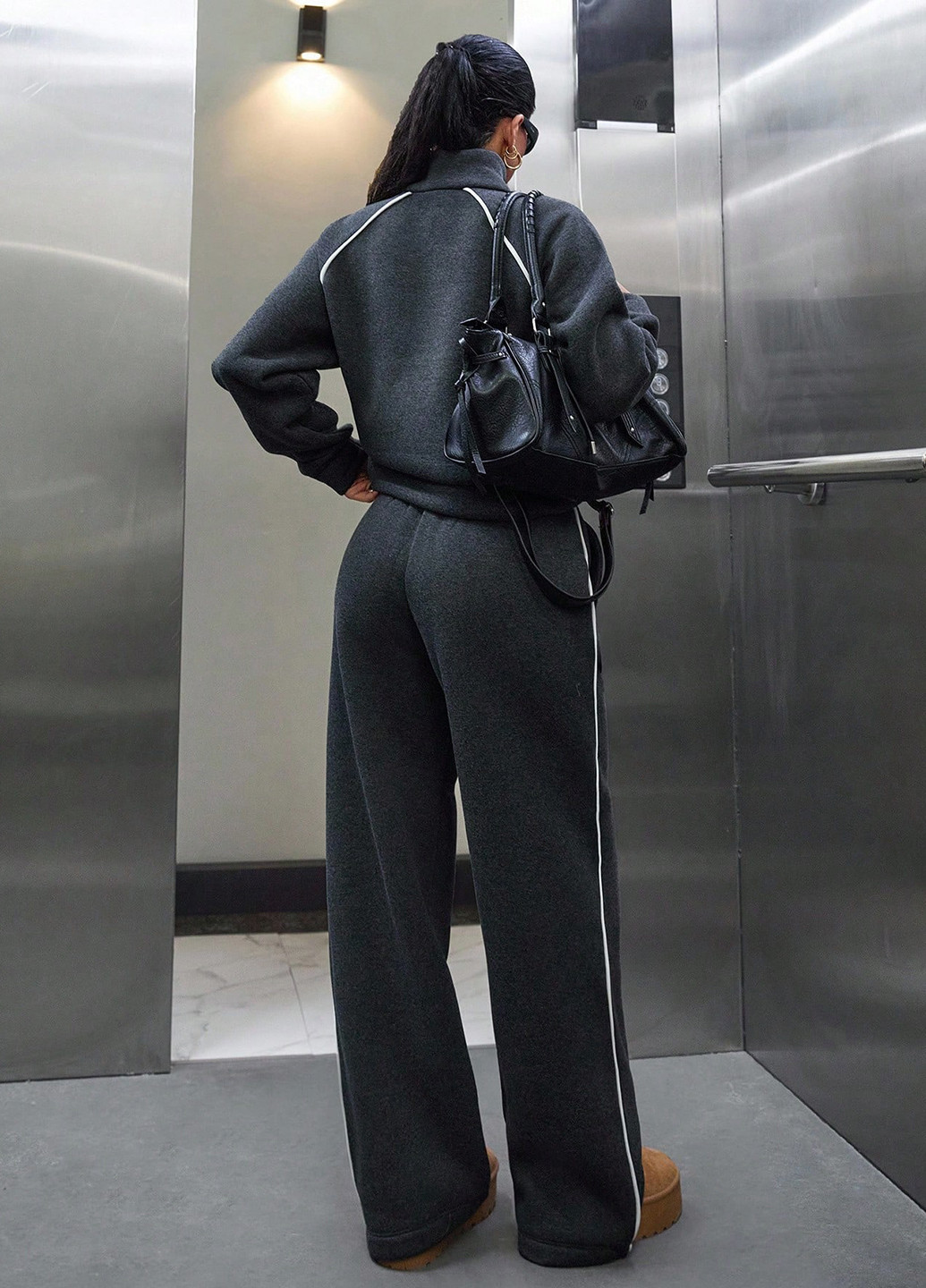 Костюм (толстовка, брюки) SHEIN (365440200)