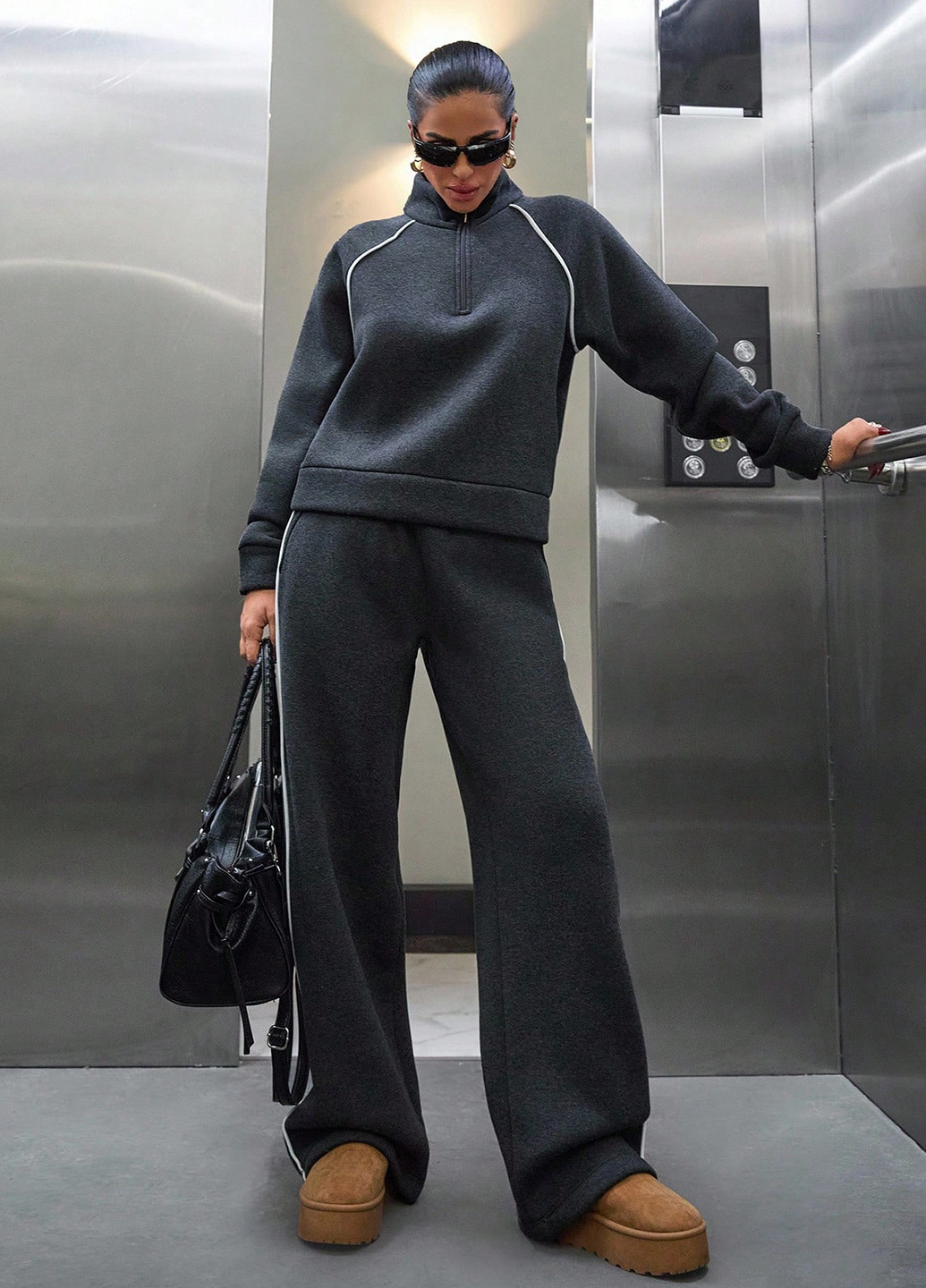 Костюм (толстовка, брюки) SHEIN (365440200)