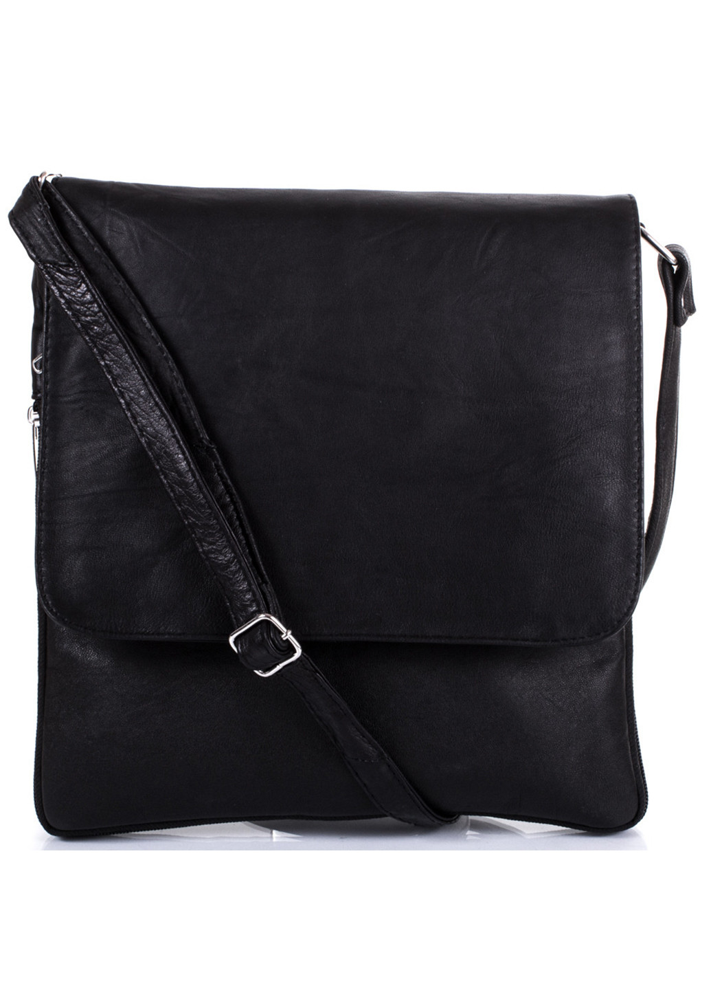 Мужская кожаная сумка-почтальонка 20х30х2 см TuNoNa (242188997)