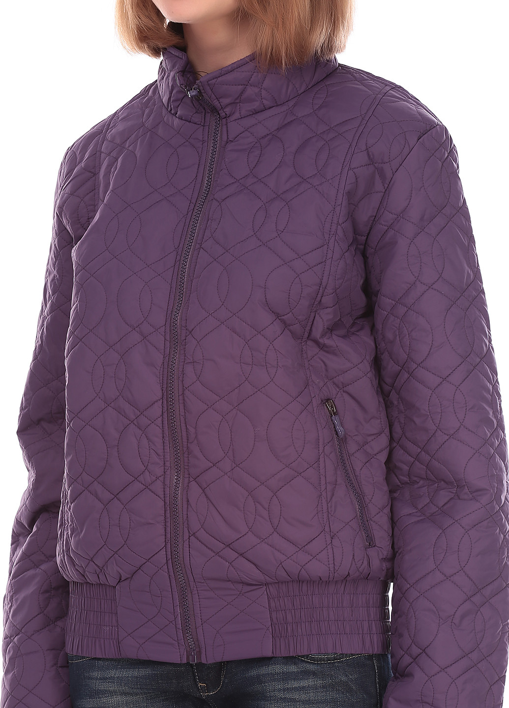 Фіолетова демісезонна куртка adidas