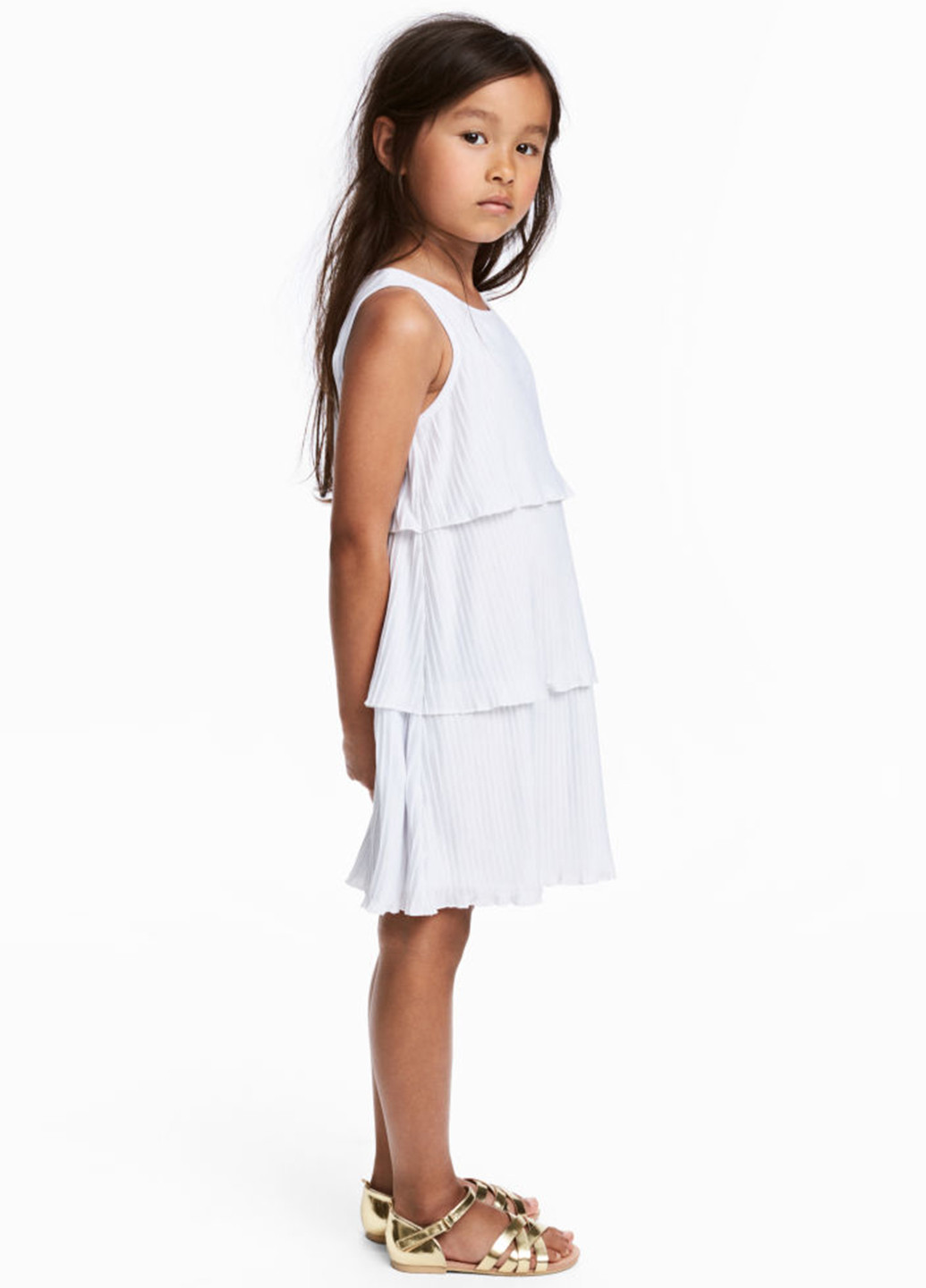 Белое платье H&M (118171227)