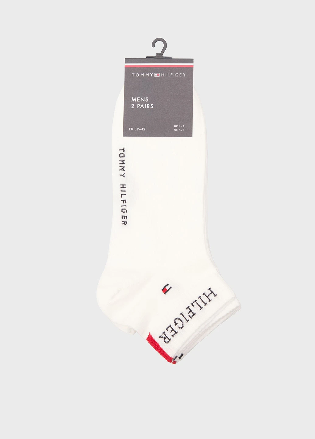 Белые носки (2 пары) Tommy Hilfiger логотипы (345754098)