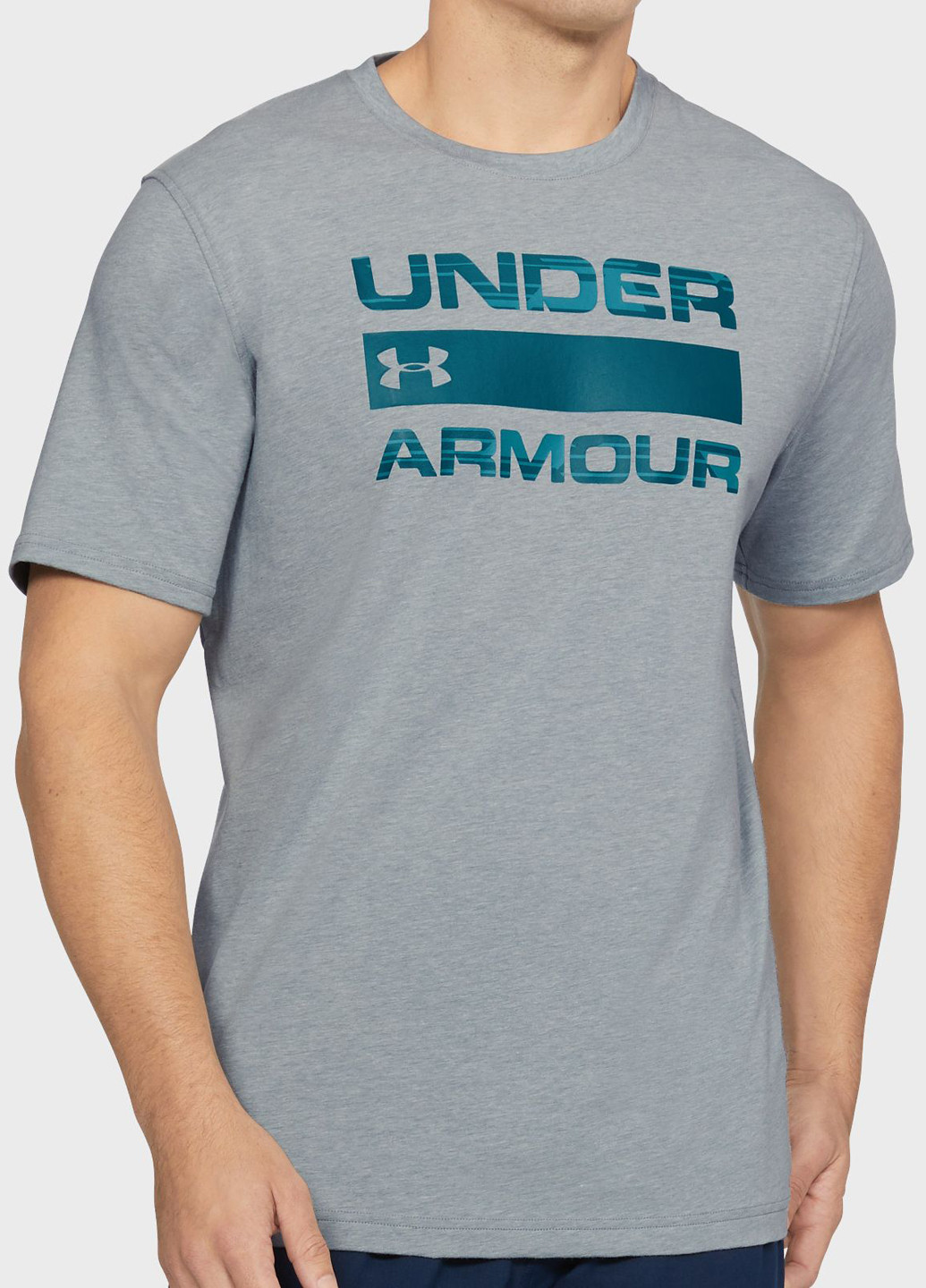 Сіра футболка з коротким рукавом Under Armour
