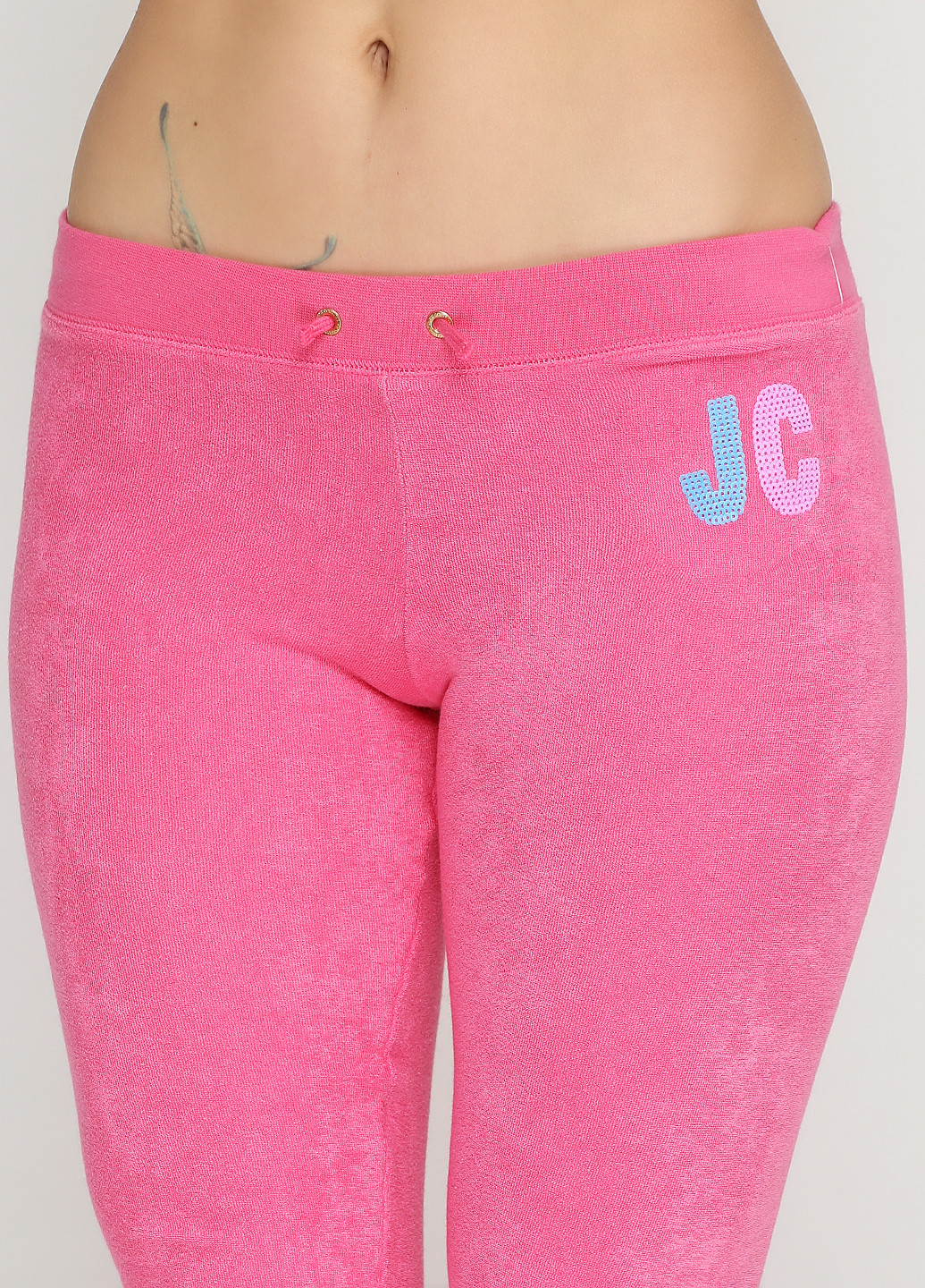 Розовые спортивные демисезонные брюки Juicy Couture