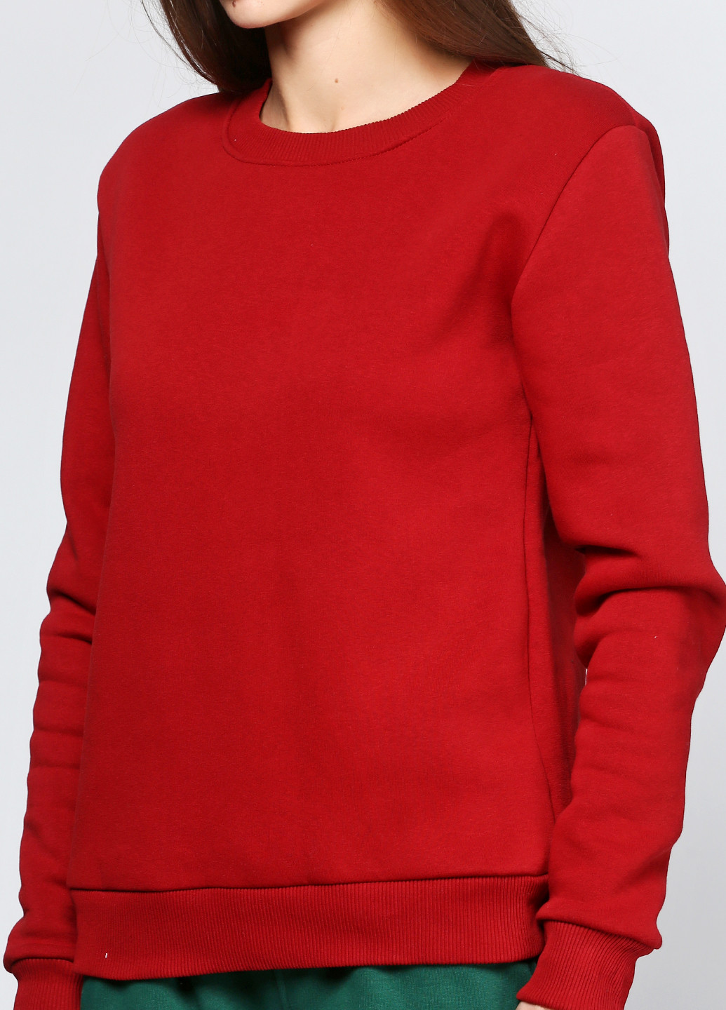 Бордовий світшот Shik (30093446)