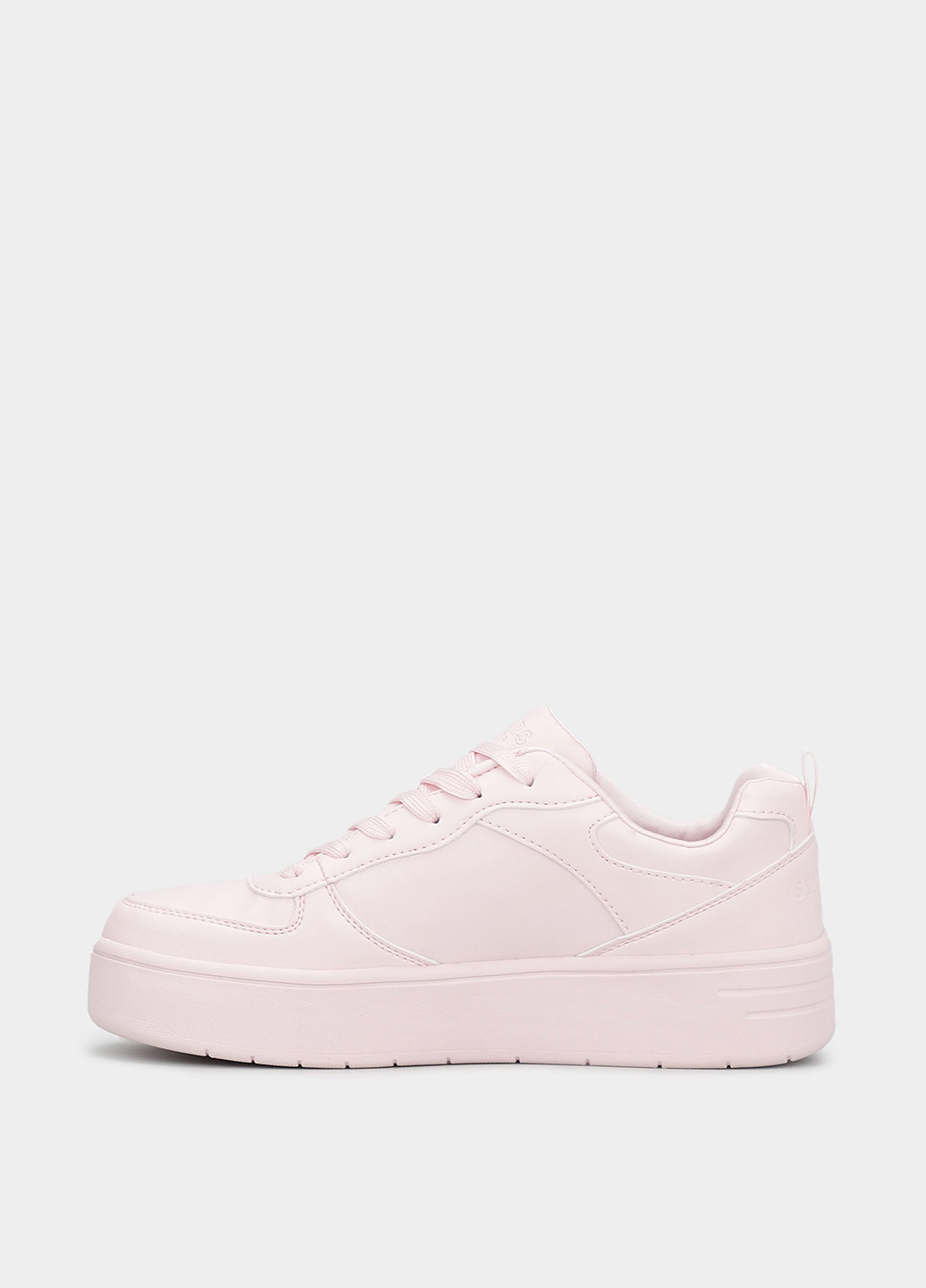 Світло-рожеві кеди Skechers Court High - Color Zone