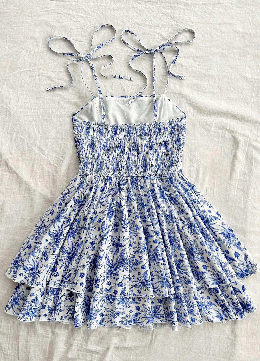 Комбінована кежуал сукня кльош SHEIN з квітковим принтом