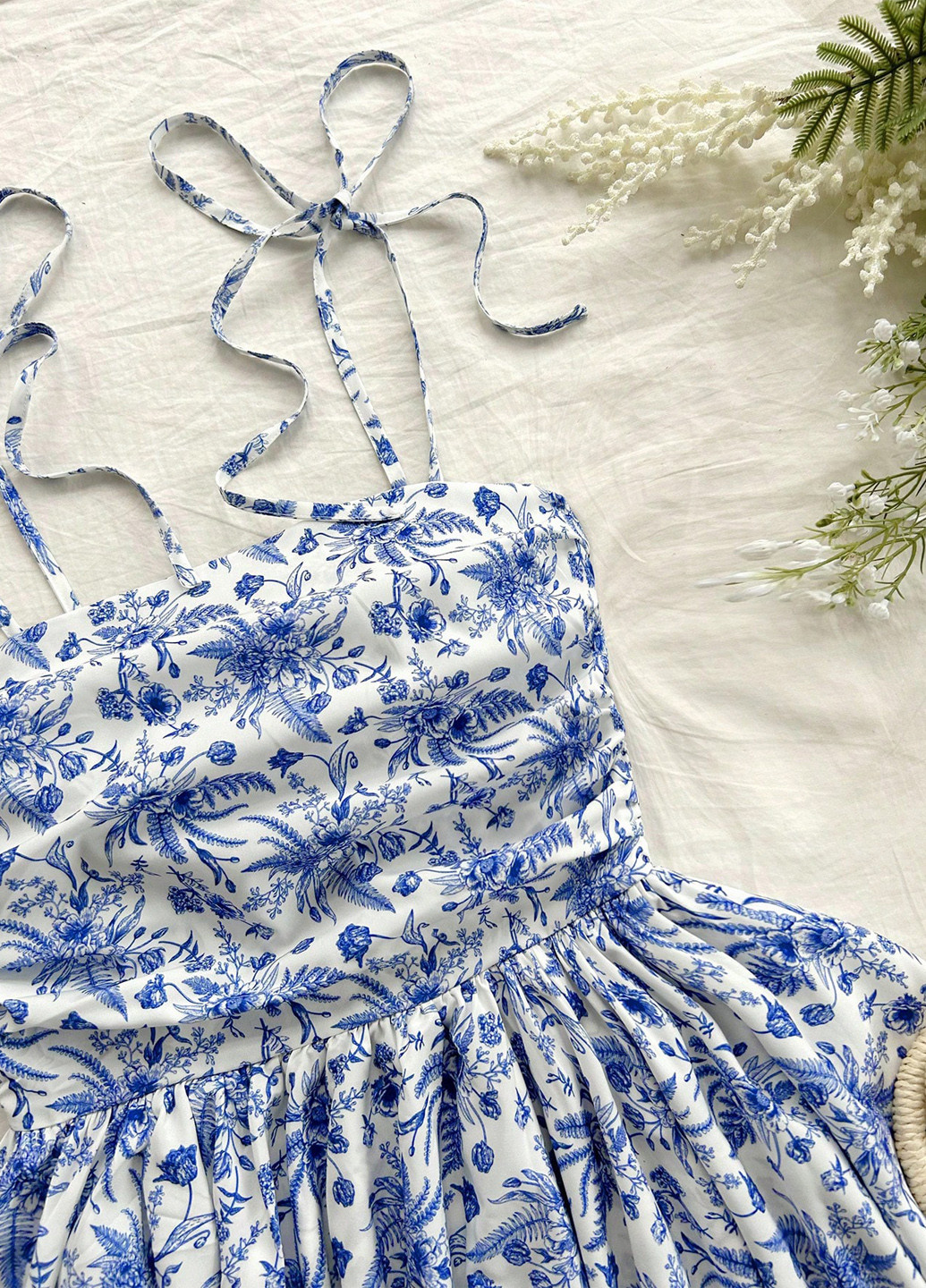 Комбінована кежуал сукня кльош SHEIN з квітковим принтом