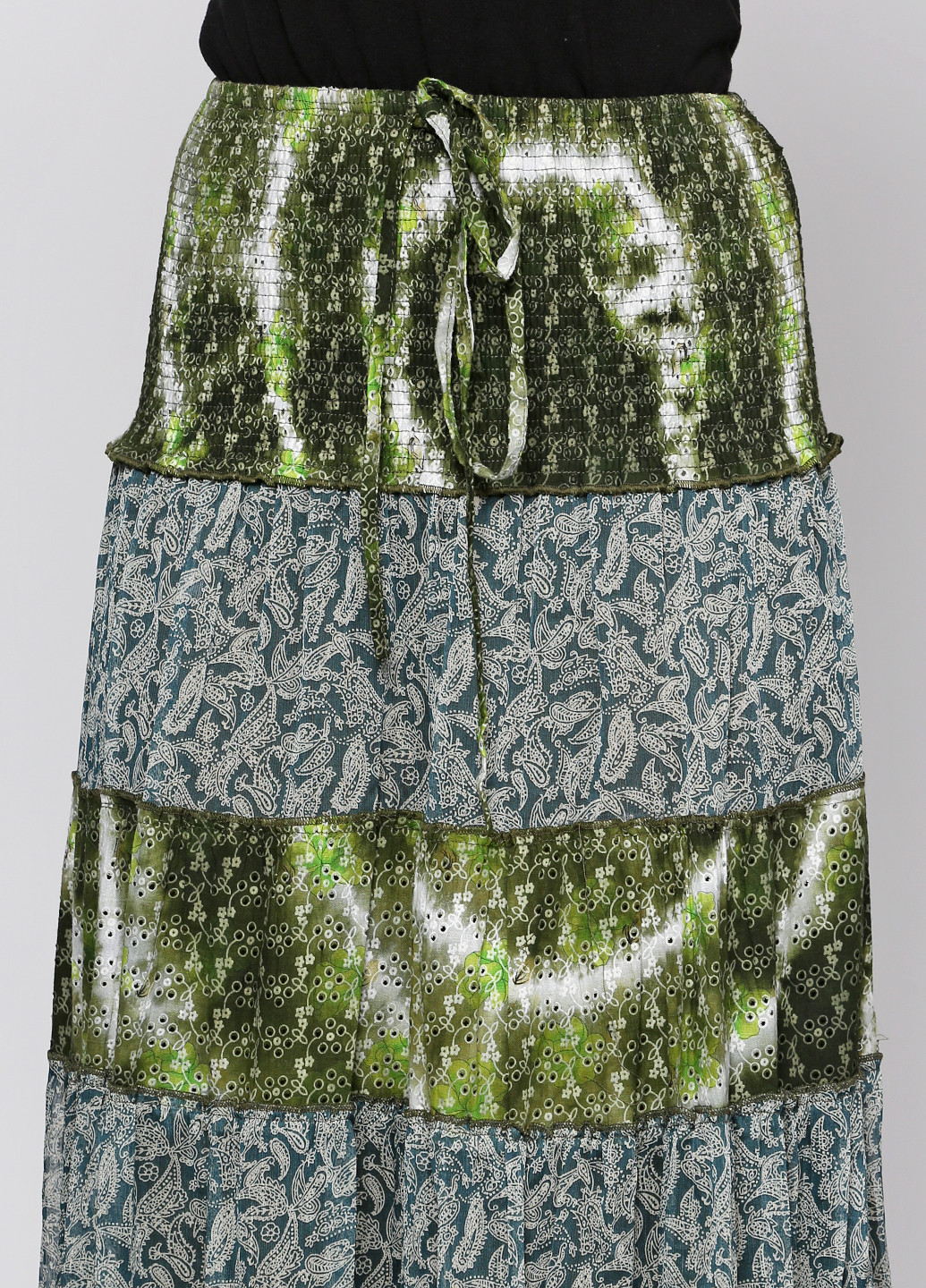 Зеленая кэжуал юбка Bongo макси