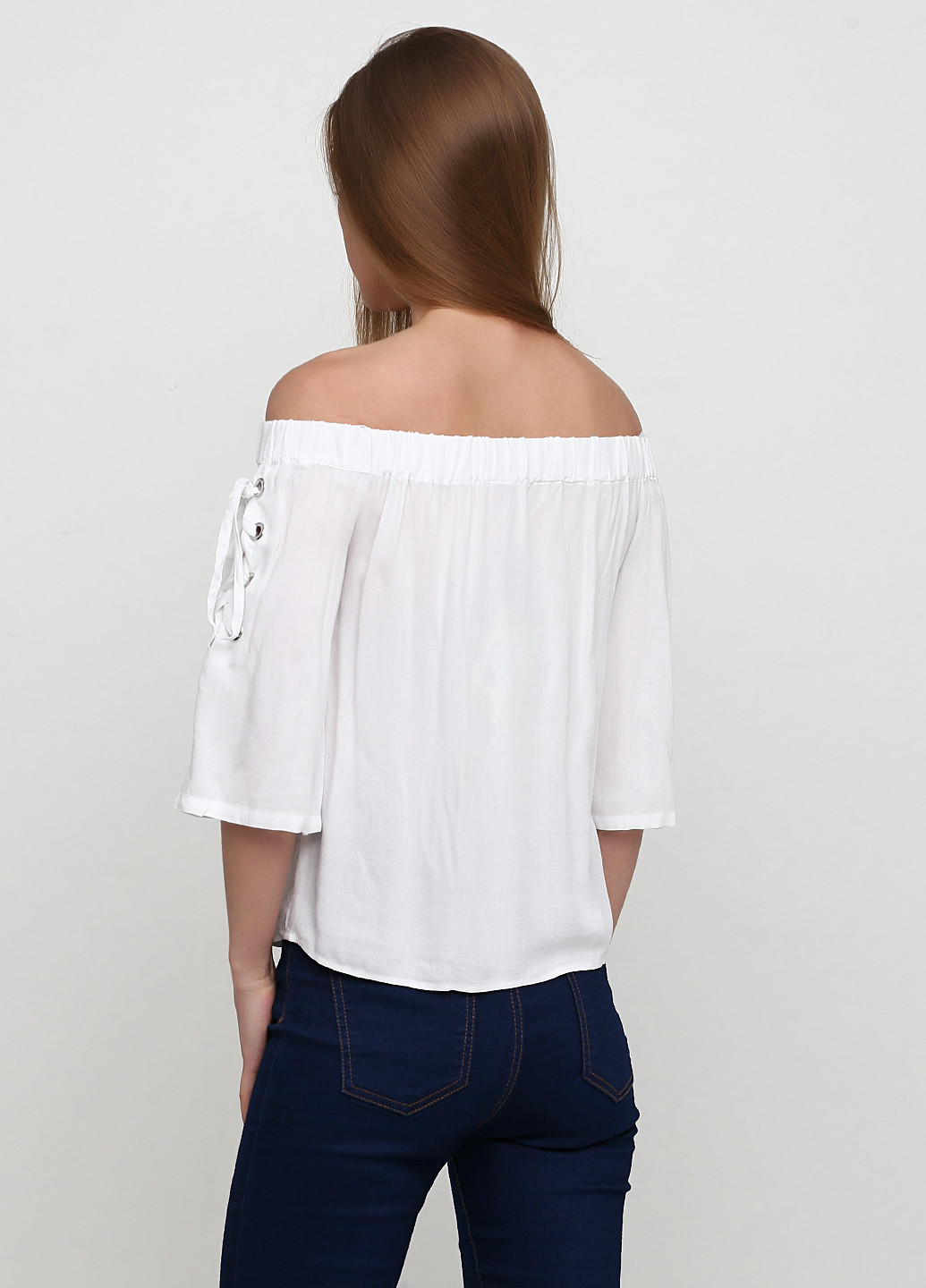 Белая летняя блуза Melrose