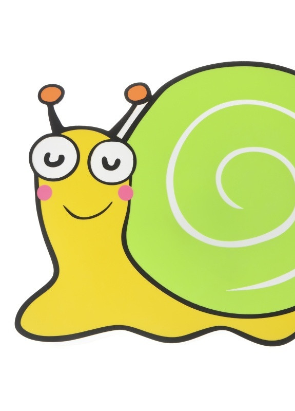 Світильник для дитячої KL-310/3 E27 Равлик жовто-зелений Brille (253893167)