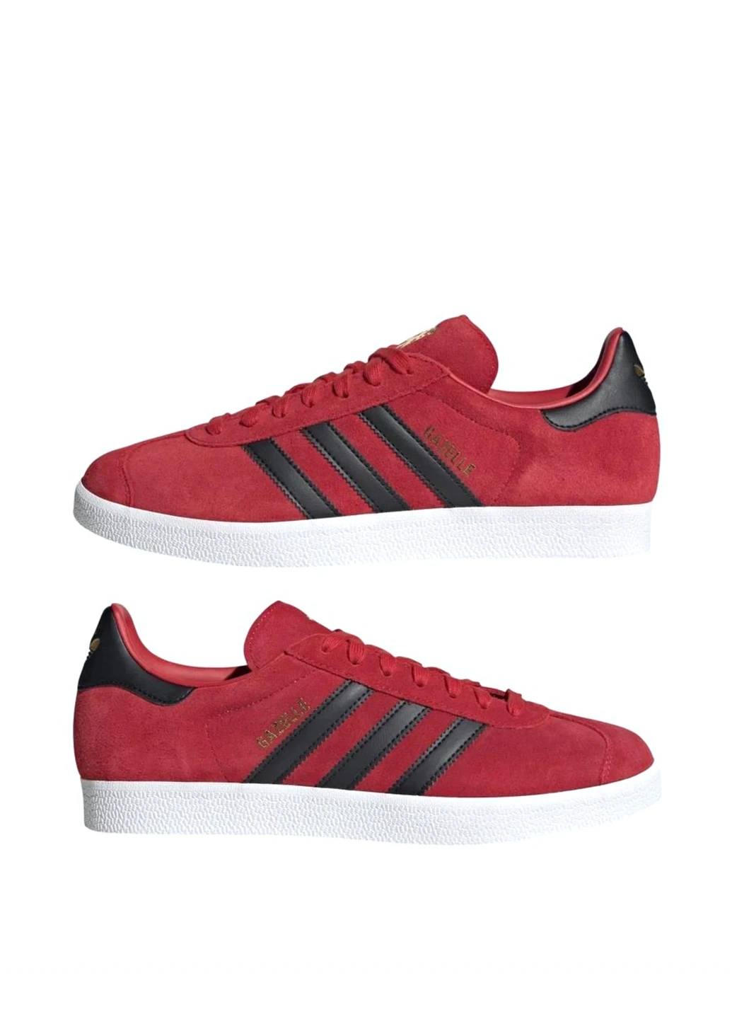 Темно-красные кеды ie8503 adidas Gazelle Manchester United