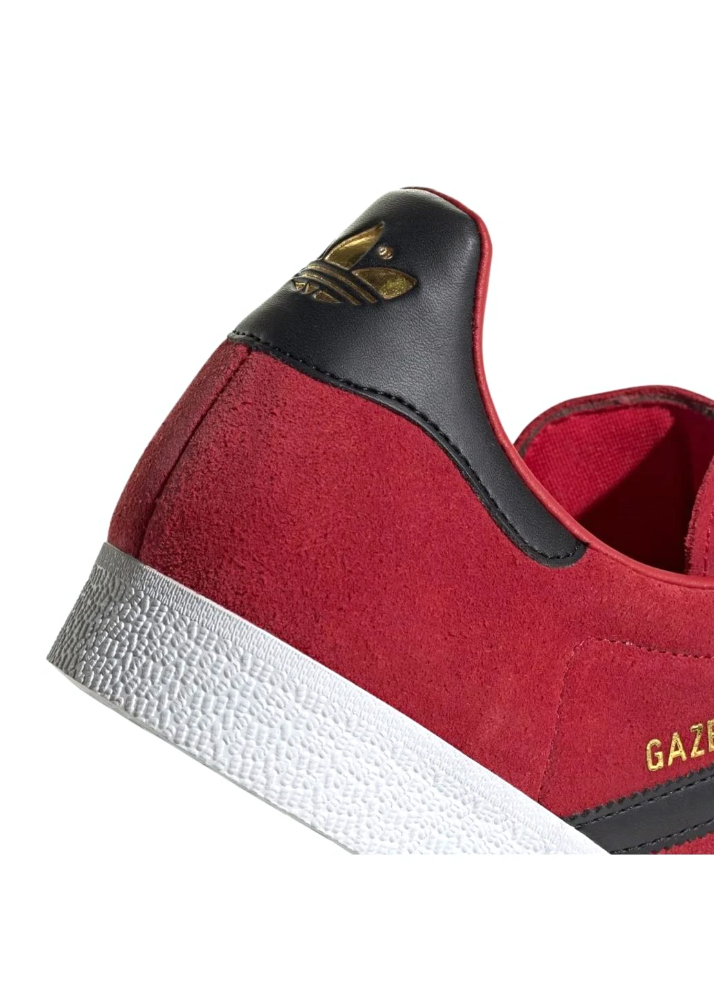 Темно-красные кеды ie8503 adidas Gazelle Manchester United