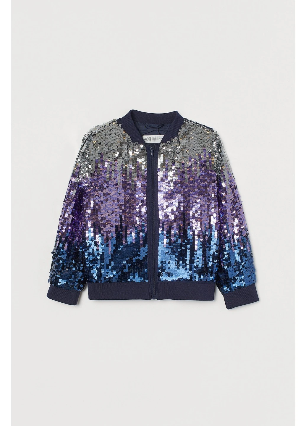 Фіолетова демісезонна бомбер H&M