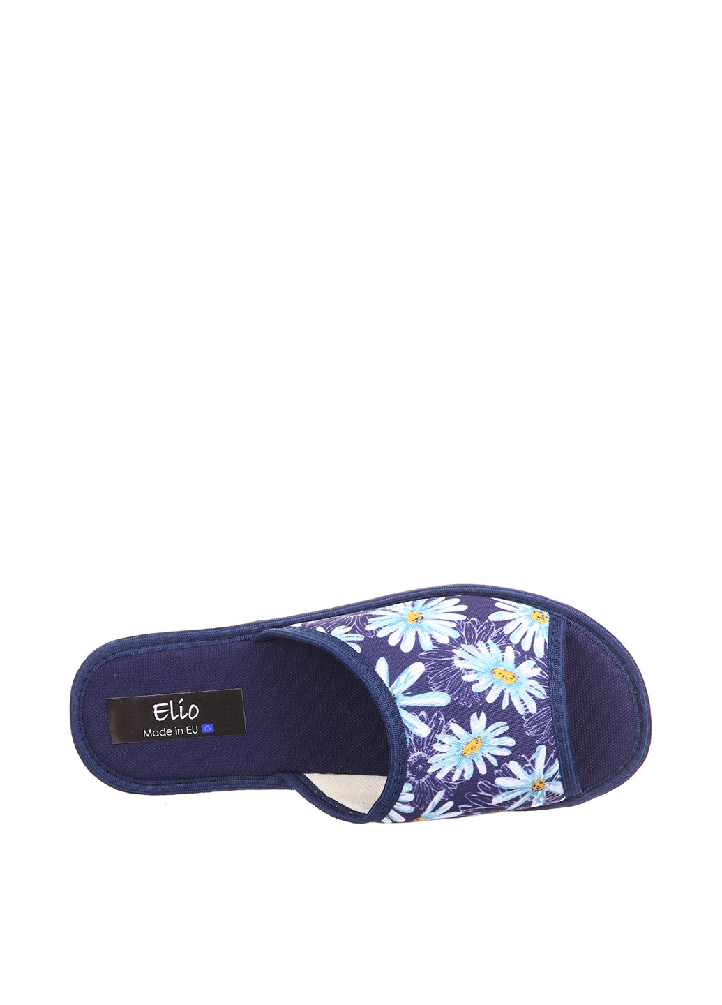 Фиолетовые тапочки ELIO с белой подошвой