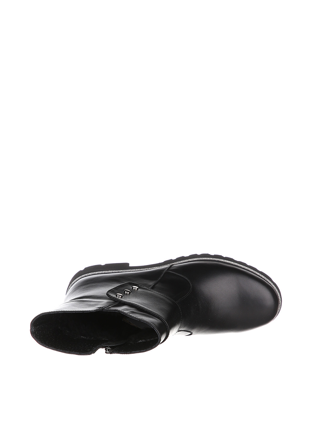 Осенние ботинки чопперы Roberto Maurizi с металлическими вставками из искусственной кожи