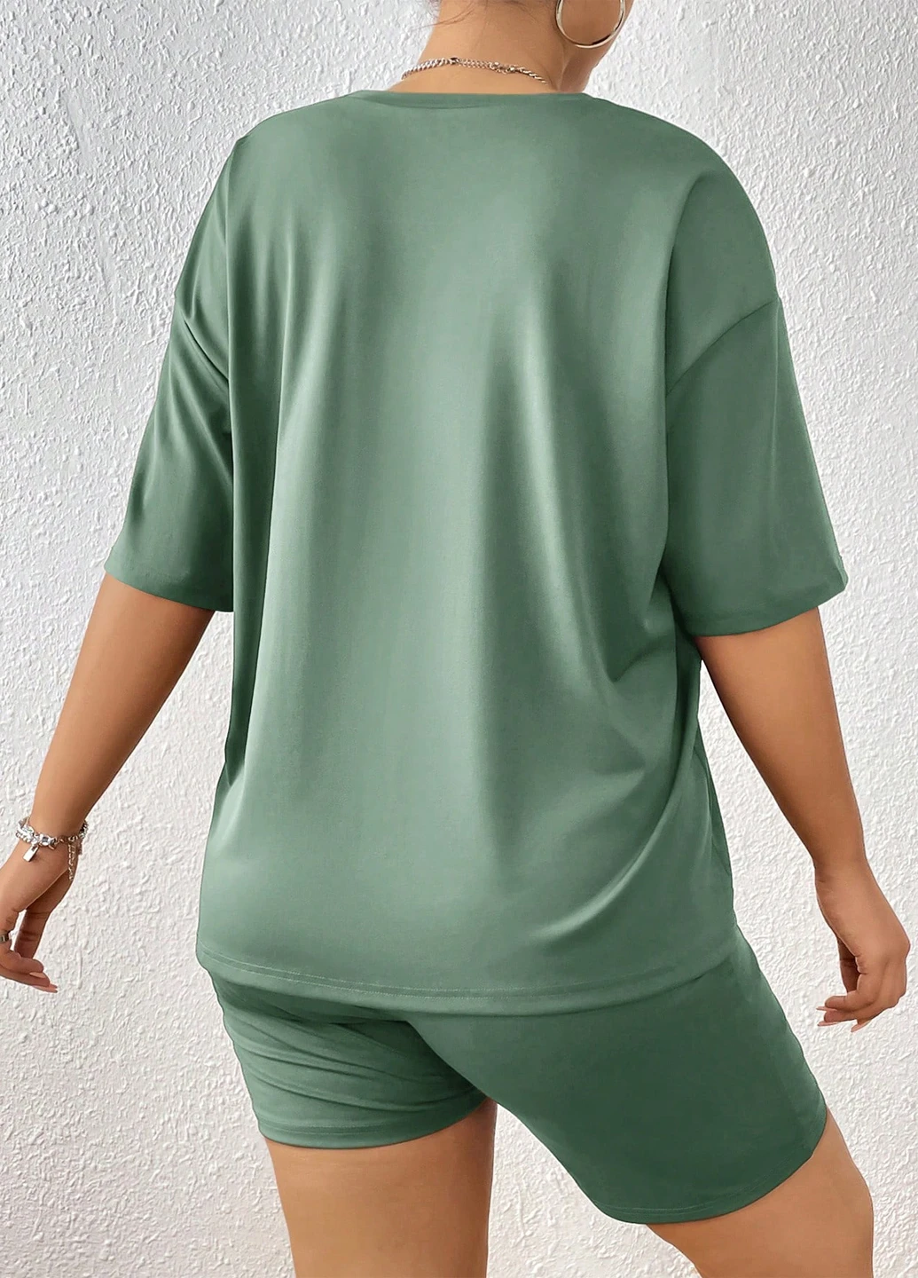 Костюм (футболка, шорты) SHEIN (316821028)