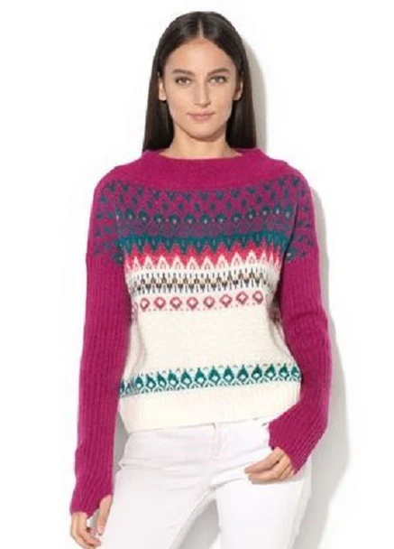 Комбінований зимовий светр United Colors of Benetton
