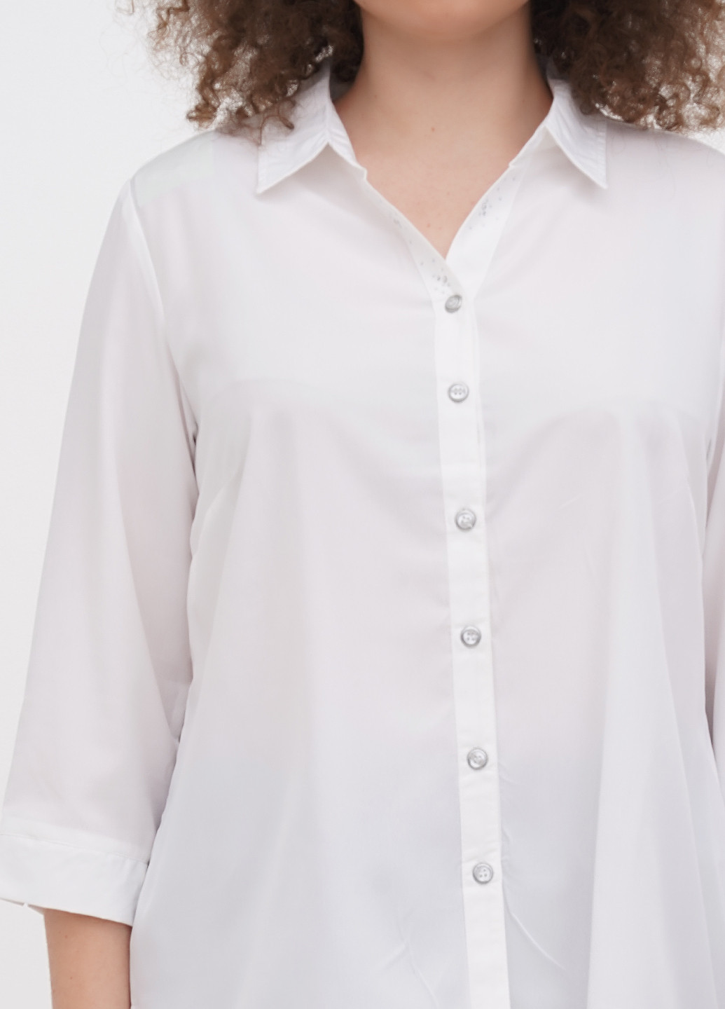 Біла демісезонна блузка Minus