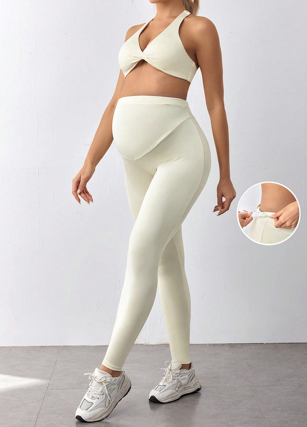 Комплект для беременных (топ, леггинсы) SHEIN (366742671)