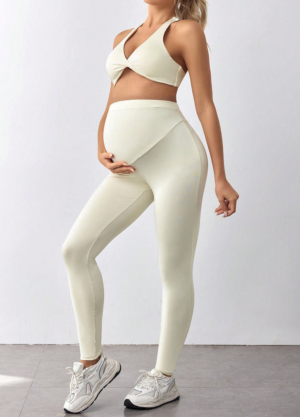 Комплект для беременных (топ, леггинсы) SHEIN (366742671)