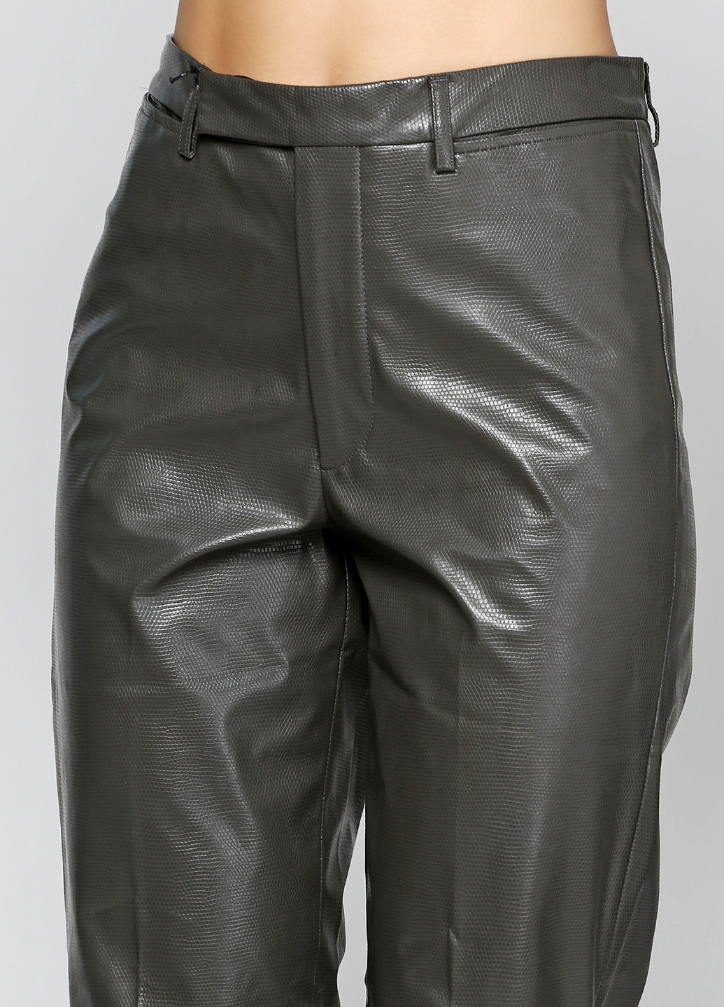 Серые кэжуал демисезонные прямые брюки John Richmond