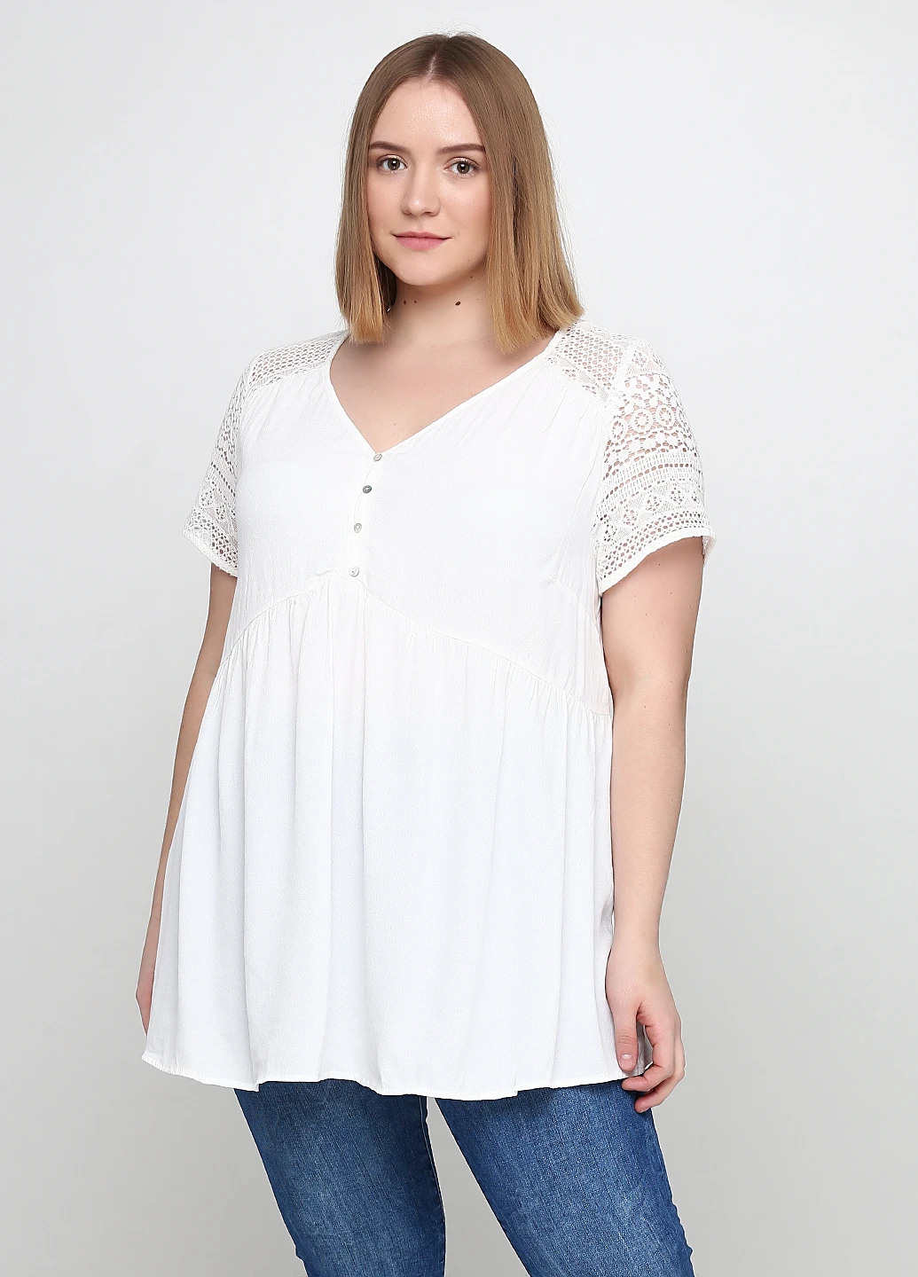 Белая блуза H&M
