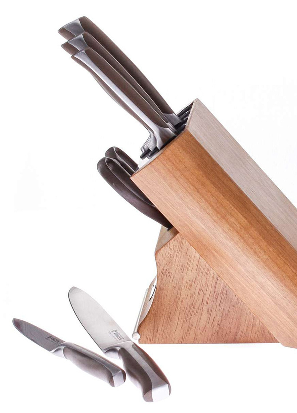 Набір ножів з 7 пр. Massive (50124) Vinzer сірий,