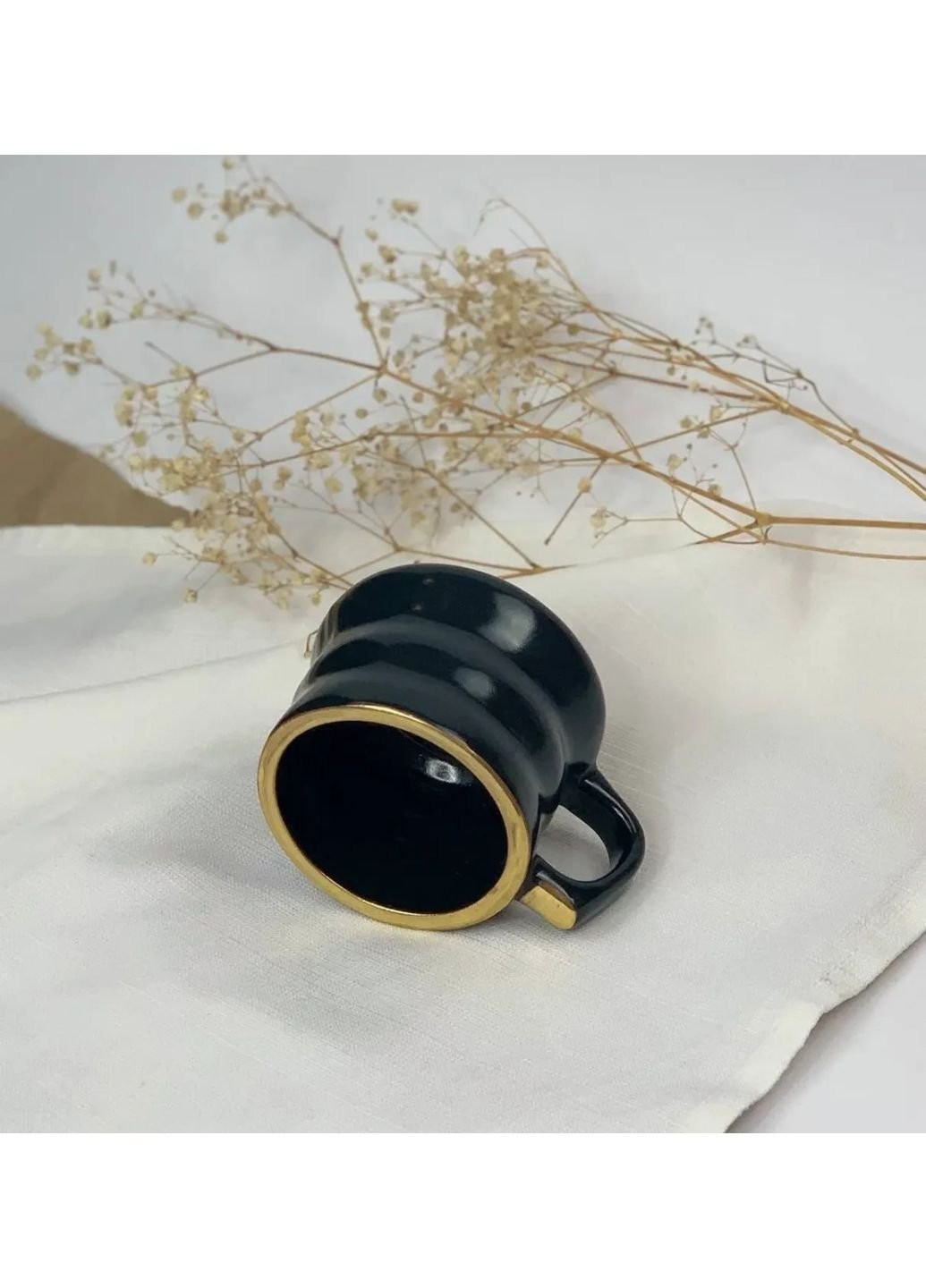 Кружка Sand Space Graphite Gold ГГ-260 260 мл No Brand (253619604)