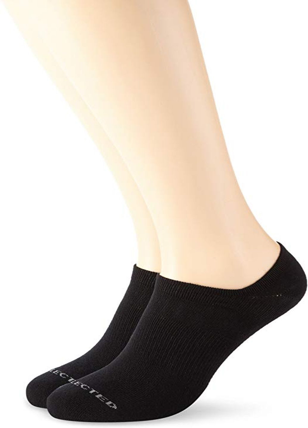 Шкарпетки (2шт) Selected чорні повсякденні
