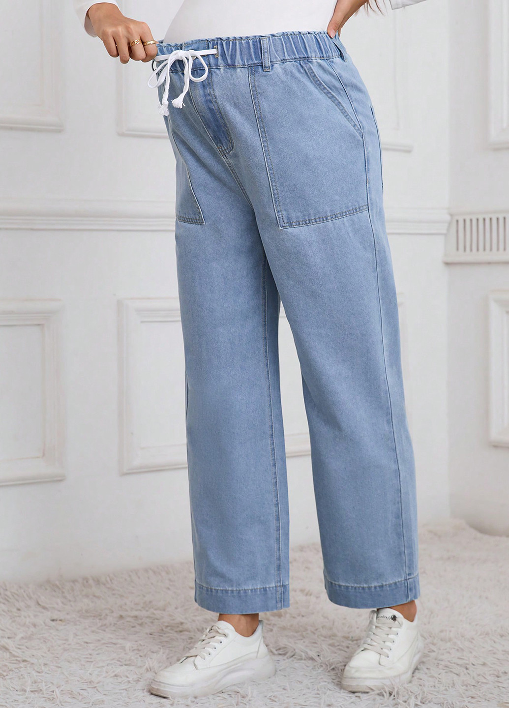 Джинсы для беременных SHEIN - (332110902)