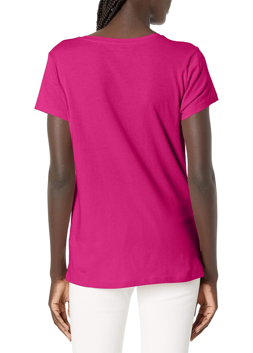 Розовая летняя футболка Calvin Klein